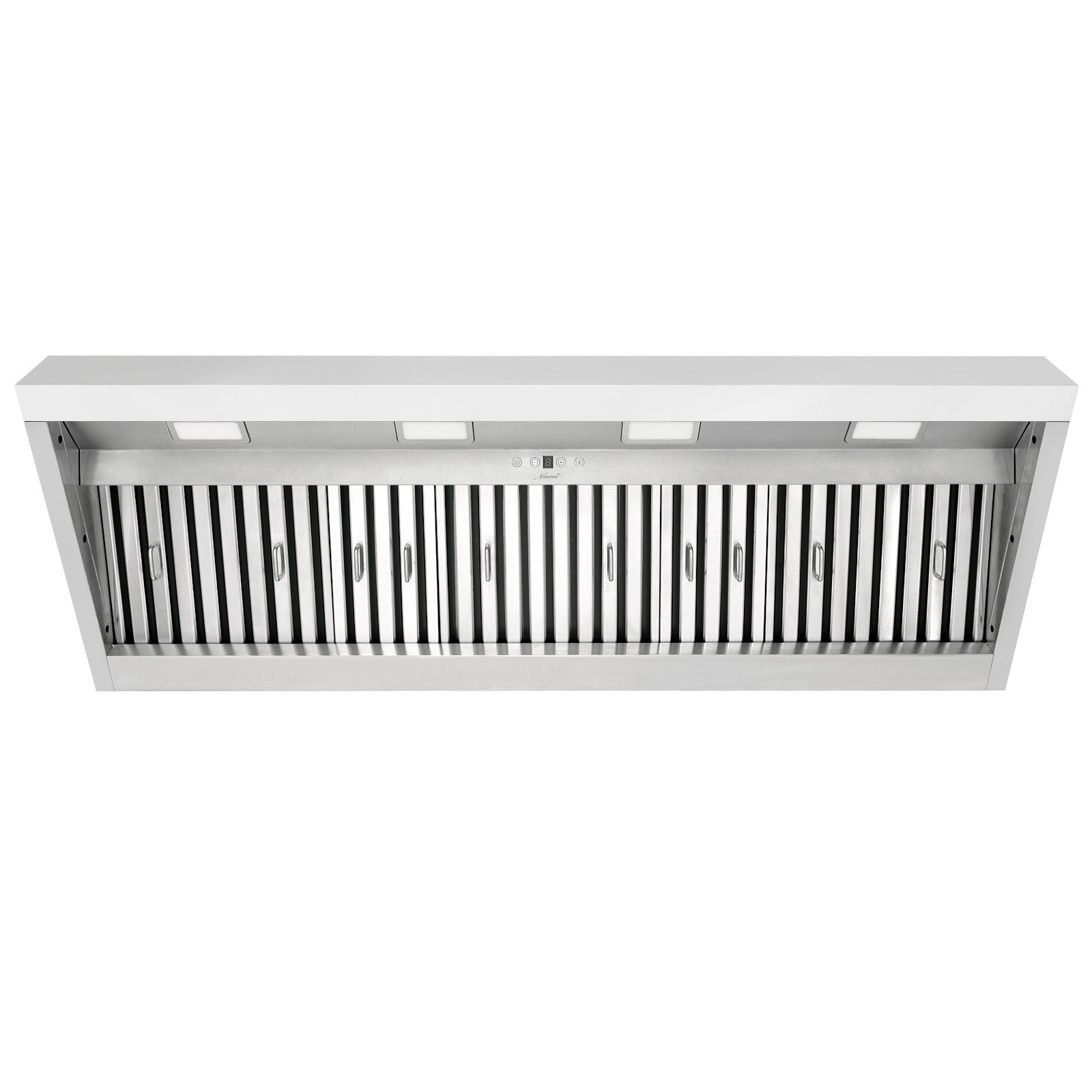 54“ Range Hood Insert, Ultra Quiet Stainless Steel 8" Ducted with 600 CFM Powerful Suction-NX-19IL-54