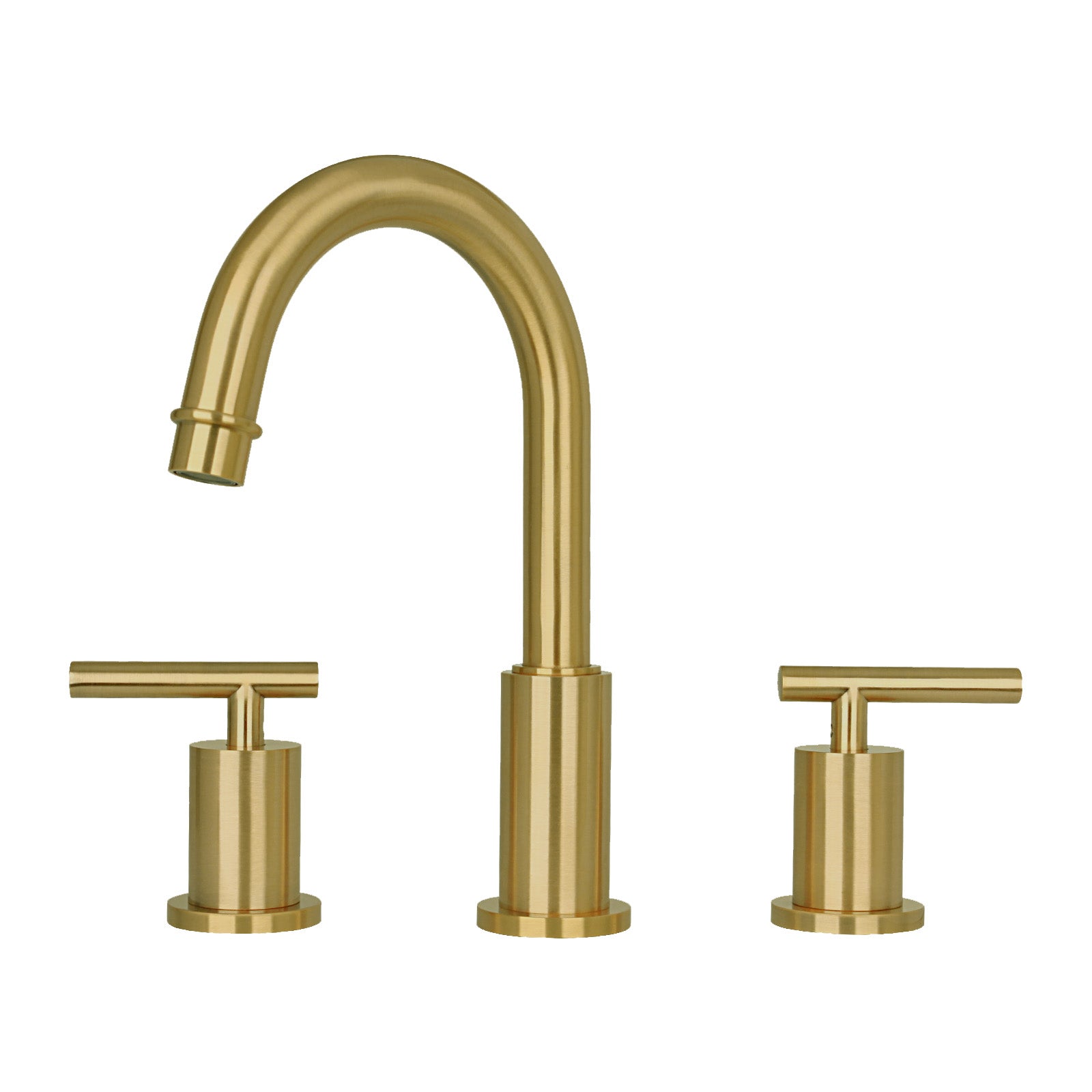 Two-Handle Copper Widespread Bathroom Sink Faucet-AK41566C
