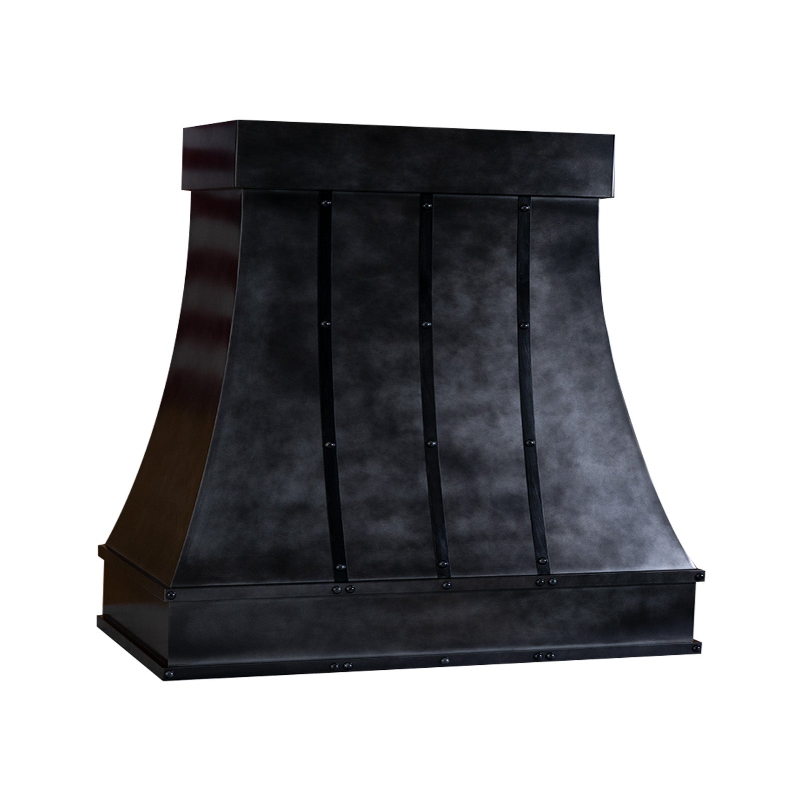 Akicon Custom Zinc Range Hood Handcrafted Kitchen Vent Hood with Insert Fan - AKH804T-Z