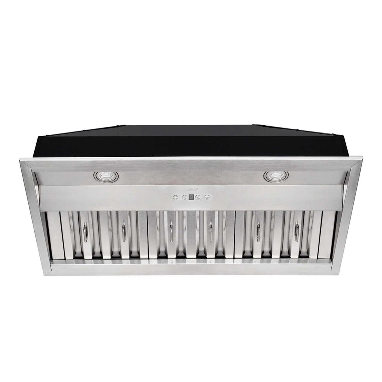 36" Range Hood Insert, Stainless Steel Kitchen Vent Hood with Dimmable LED Lights, 600CFM - NX-E90-36