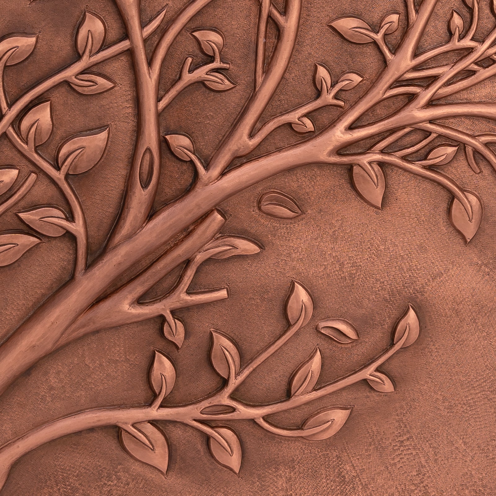 Akicon Tree Branches Custom Copper Handmade Wall Decor Copper Kitchen Backsplash Mural