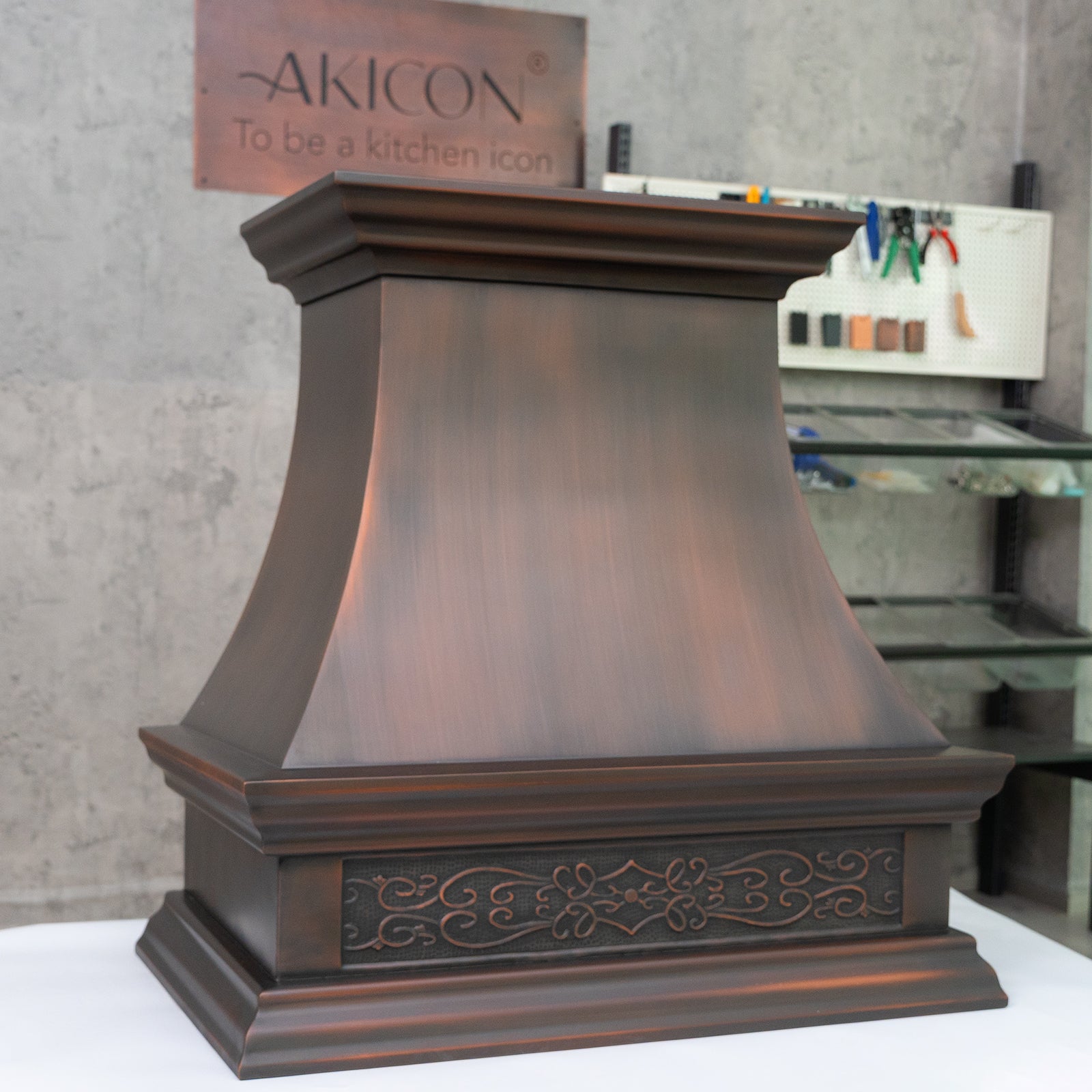 Akicon Handcrafted Copper Range Hood - AKH716C-C