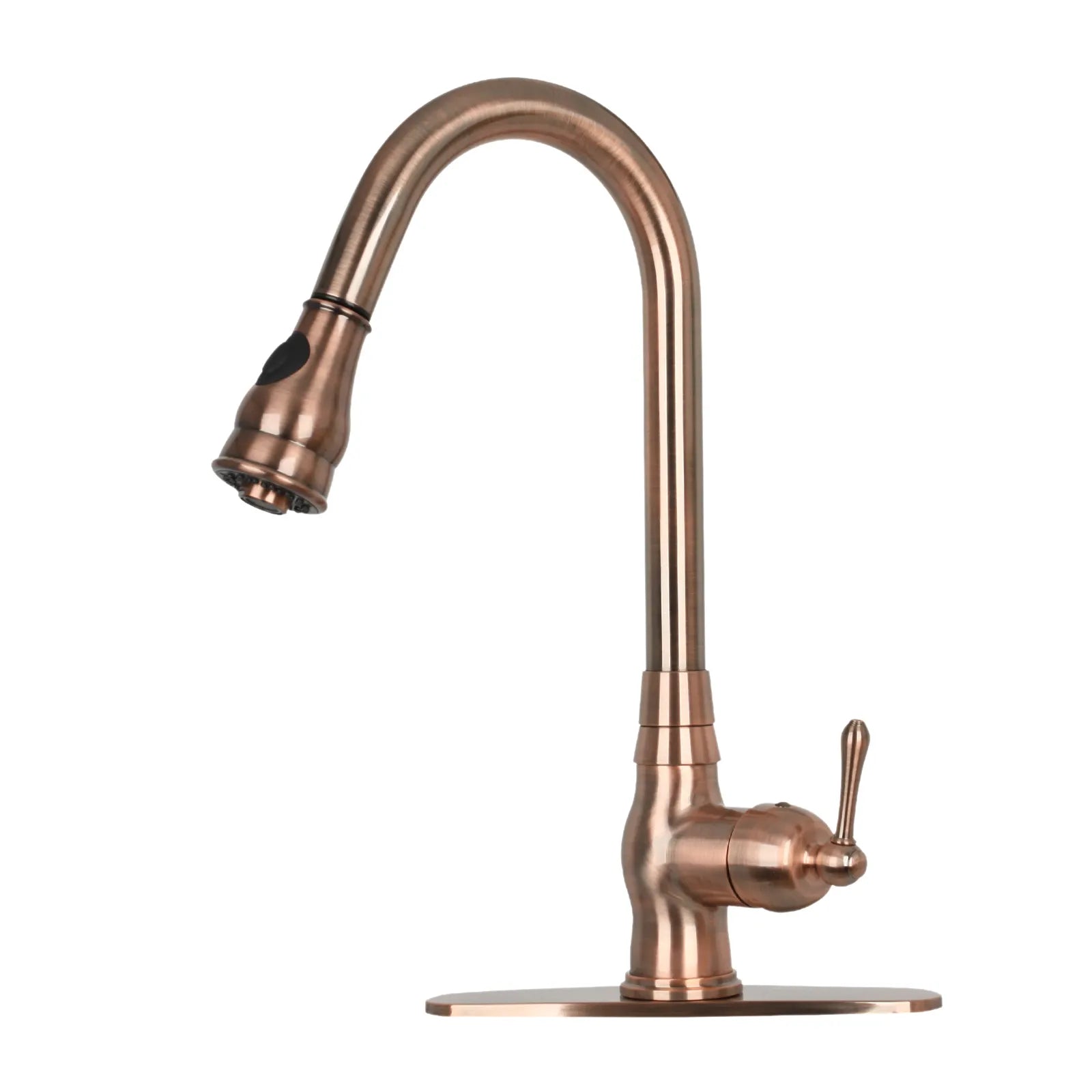 Akicon Single Bowl Farmhouse Apron Copper Kitchen Sink - AKS50015-C
