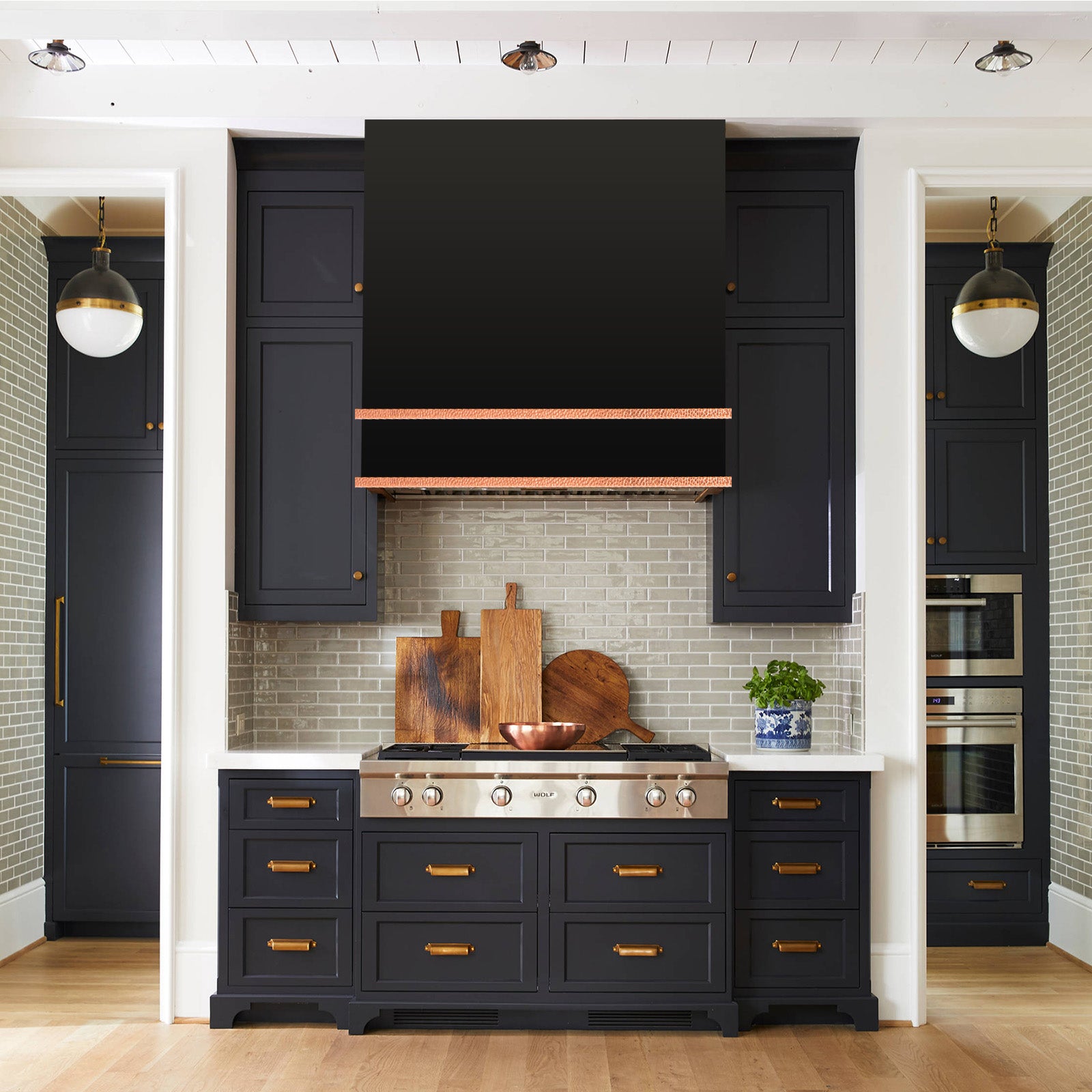 Akicon 36" Stainless Steel Wall Mount Range Hood with 600 CFM Vent Hood - AK-HS36HB-JB