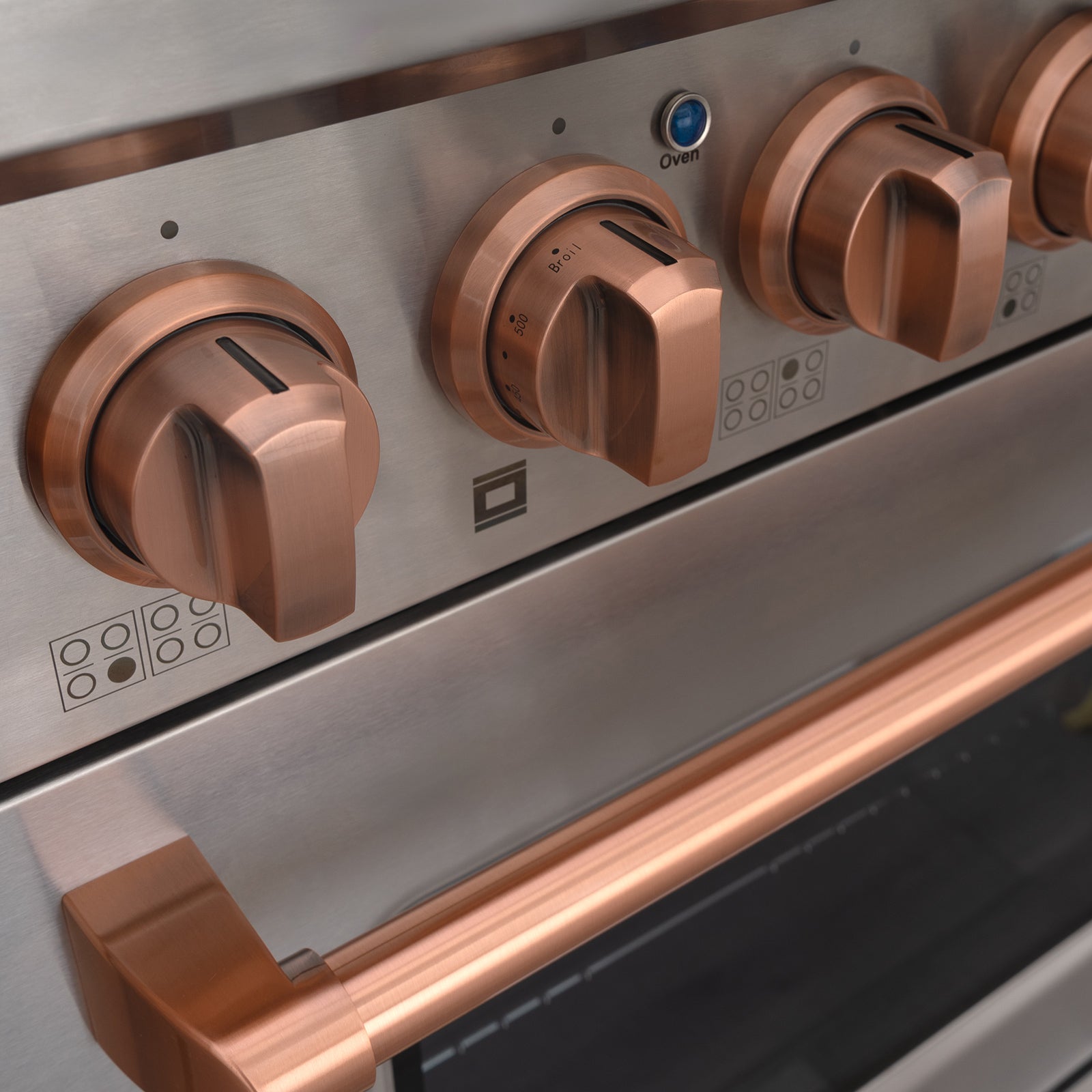 Natural Copper Gas Stove