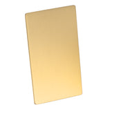 Akicon Brushed Gold Stainless Steel Sample