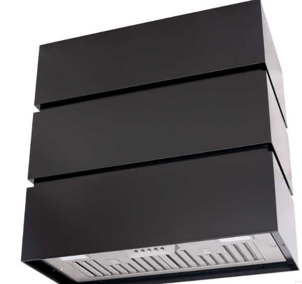 Custom stanless steel range hood for Kim Dohnal