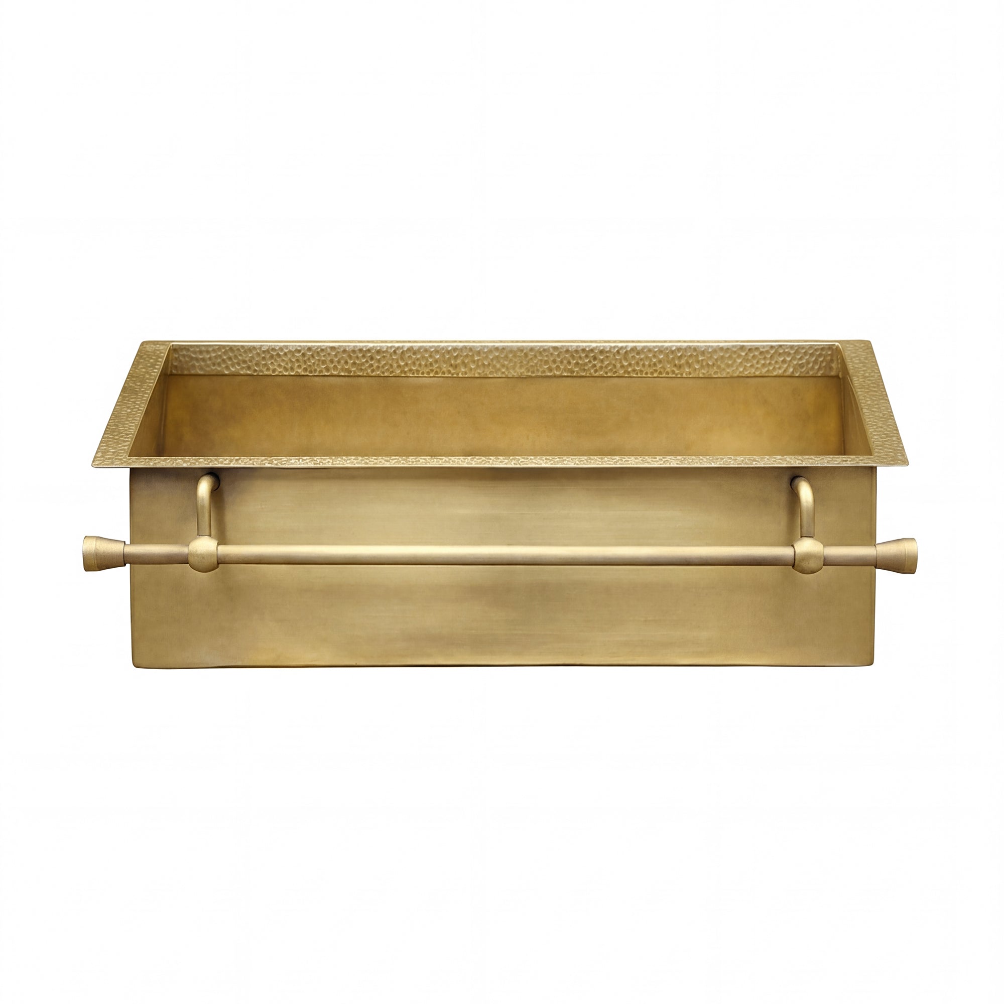 Akicon Equal Bowl Farmhouse Copper Kitchen Sink - AKS506