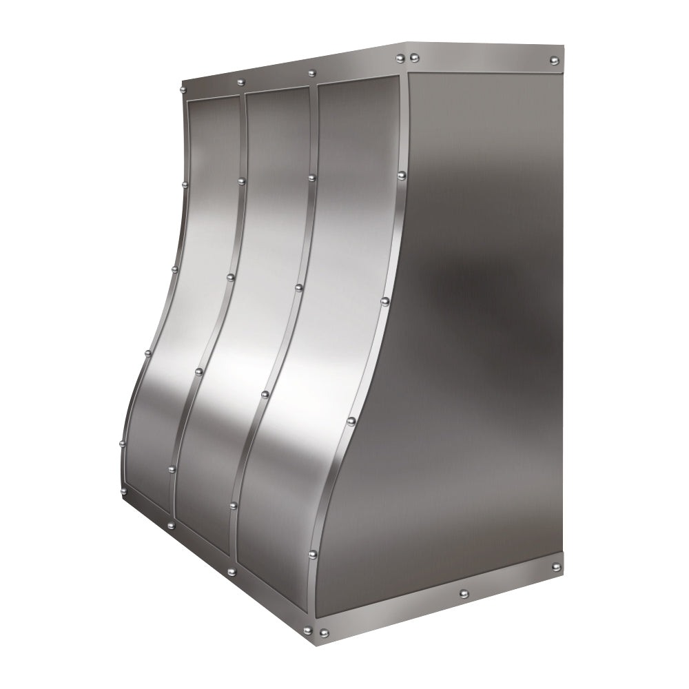 Custom stainless steel hood