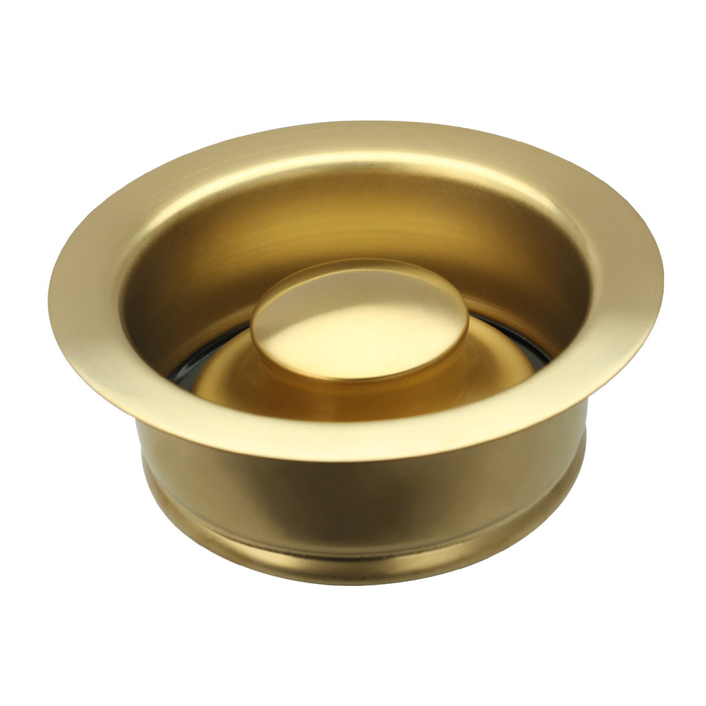 Brushed Gold Kitchen Sink Garbage Disposal Flange Stopper 