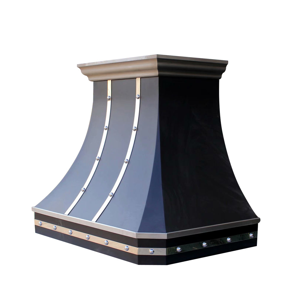 Custom-built range hoods