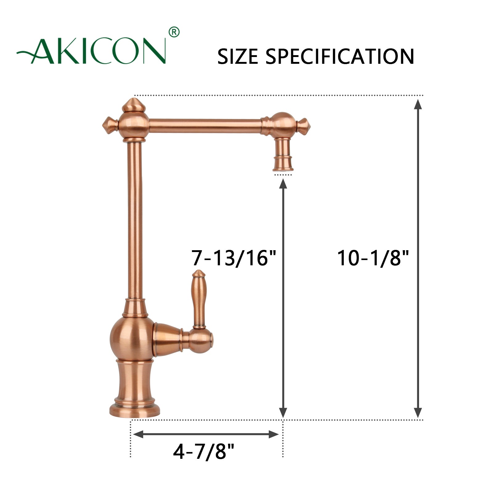 One-Handle Drinking Water Filter Faucet Water Purifier Faucet - AK97718P1C