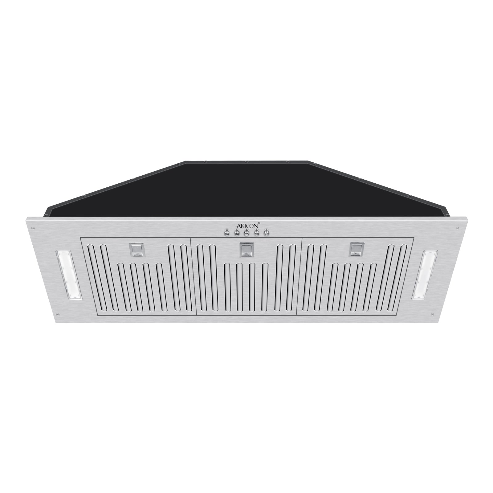 36“ Range Hood Insert, 600 CFM Built-in Stainless Steel Kitchen Hood with LED Lights - AK-HOOD-36