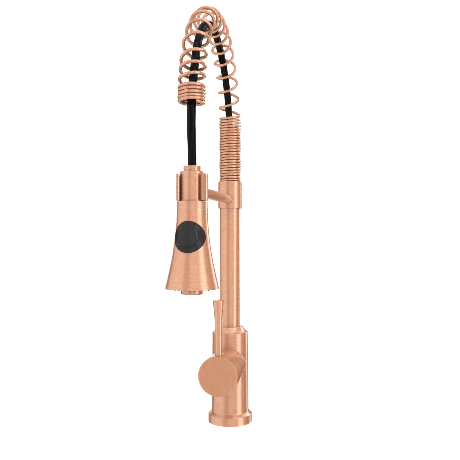 One-Handle Pre-Rinse Spring Copper Kitchen Faucet - AK96566-C