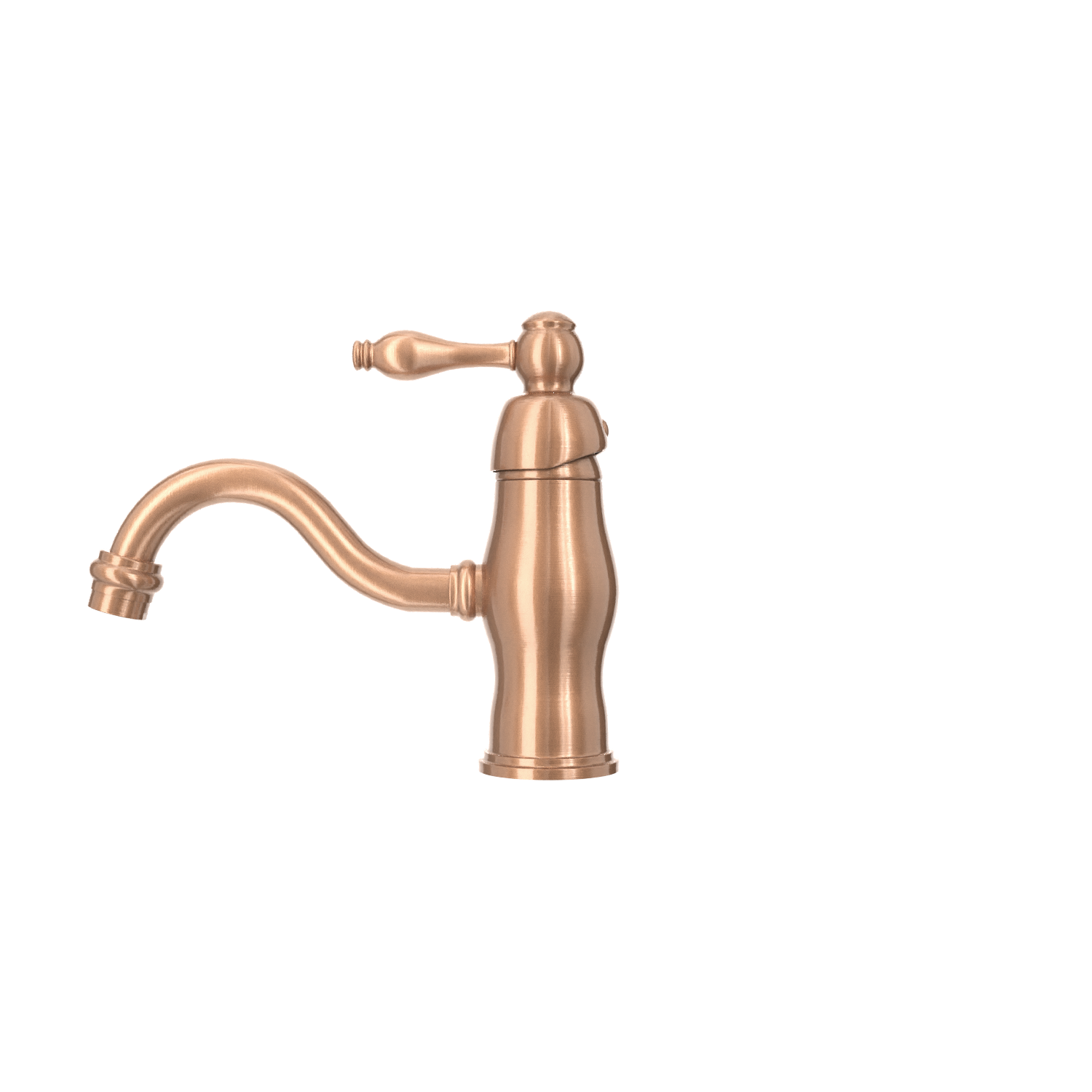 One-Handle Copper Bathroom Sink Faucet - AK40118-C