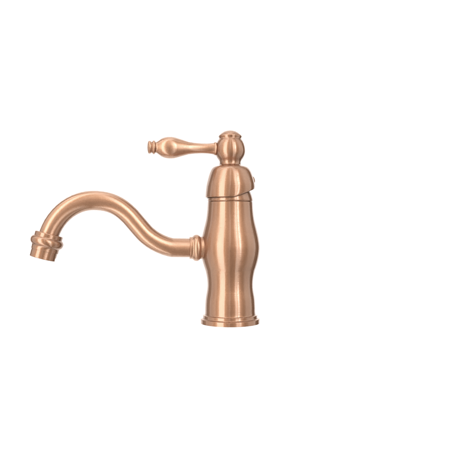 One-Handle Copper Bathroom Sink Faucet - AK40118-C