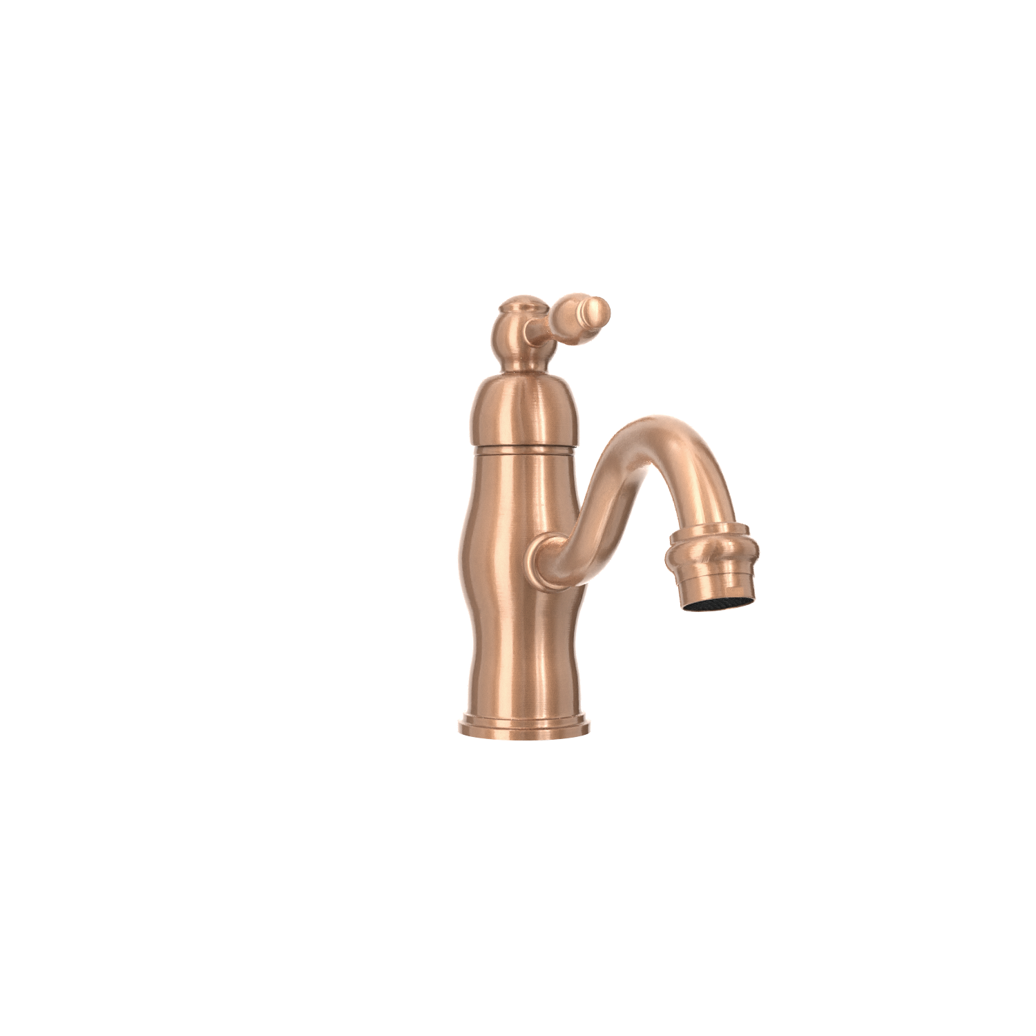 One-Handle Copper Bathroom Sink Faucet - AK40118-C