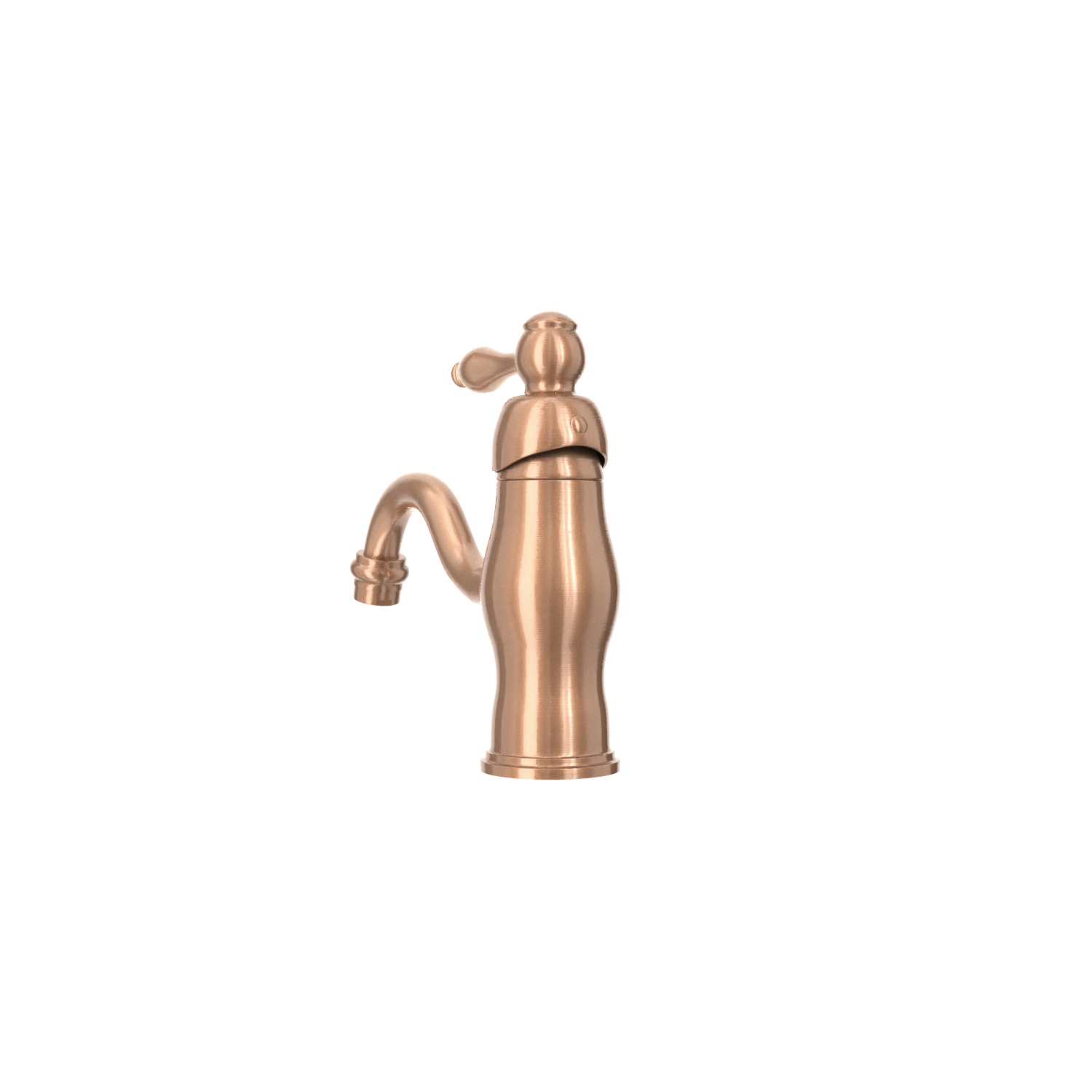 One-Handle Copper Bathroom Sink Faucet - AK40118-C