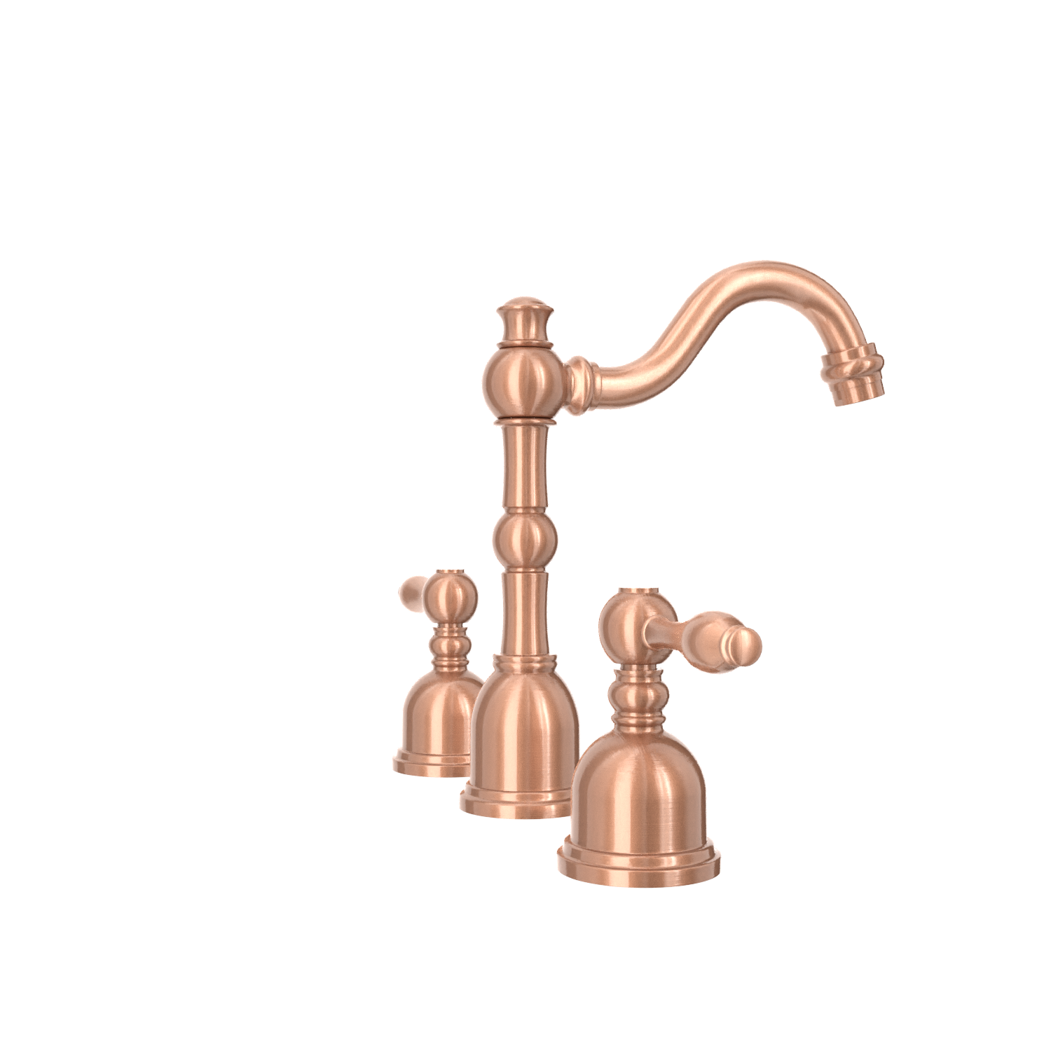 Two-Handle Copper Widespread Bathroom Sink Faucet - AK41518C