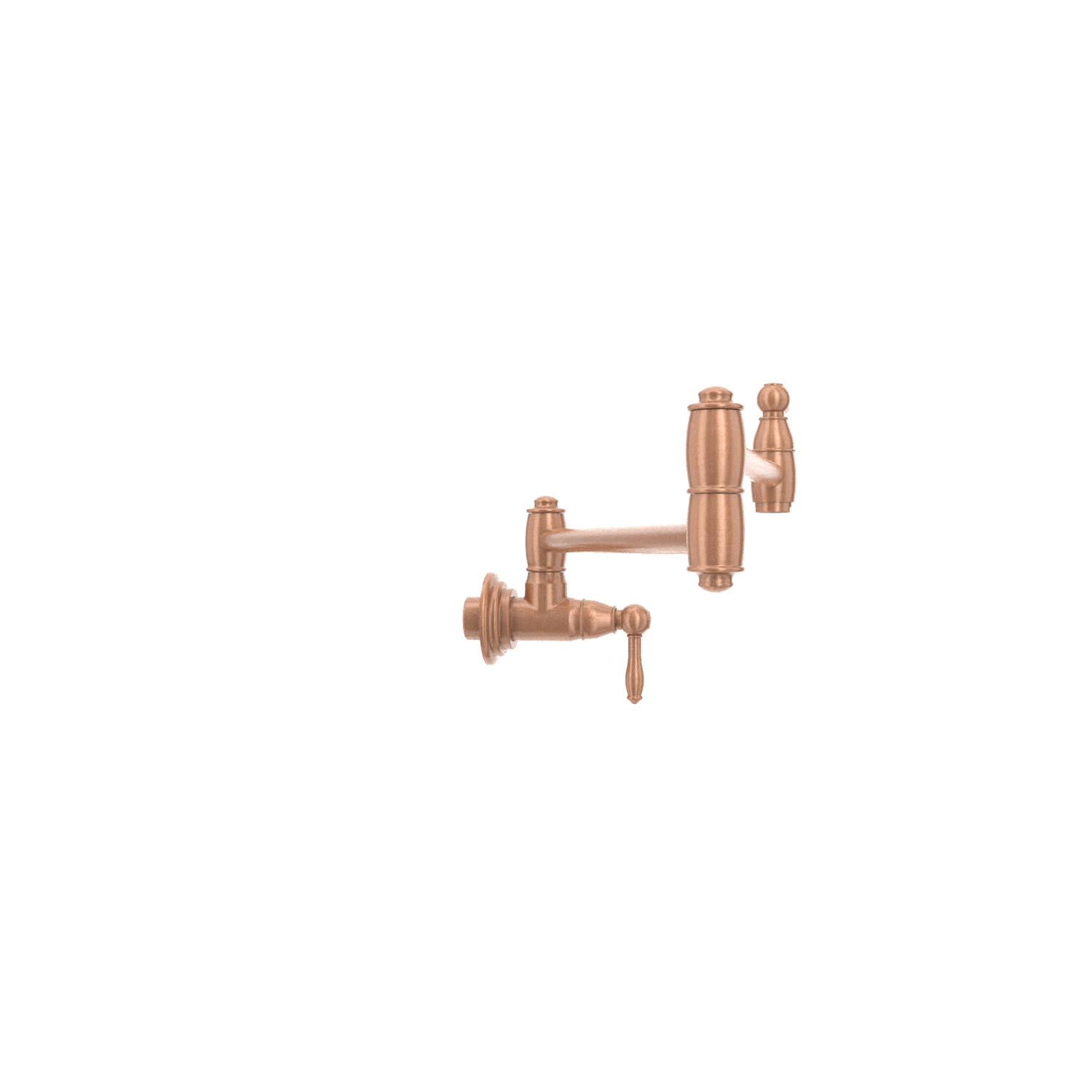 Copper Pot Filler Kitchen Faucet Wall-Mounted - AK98288C