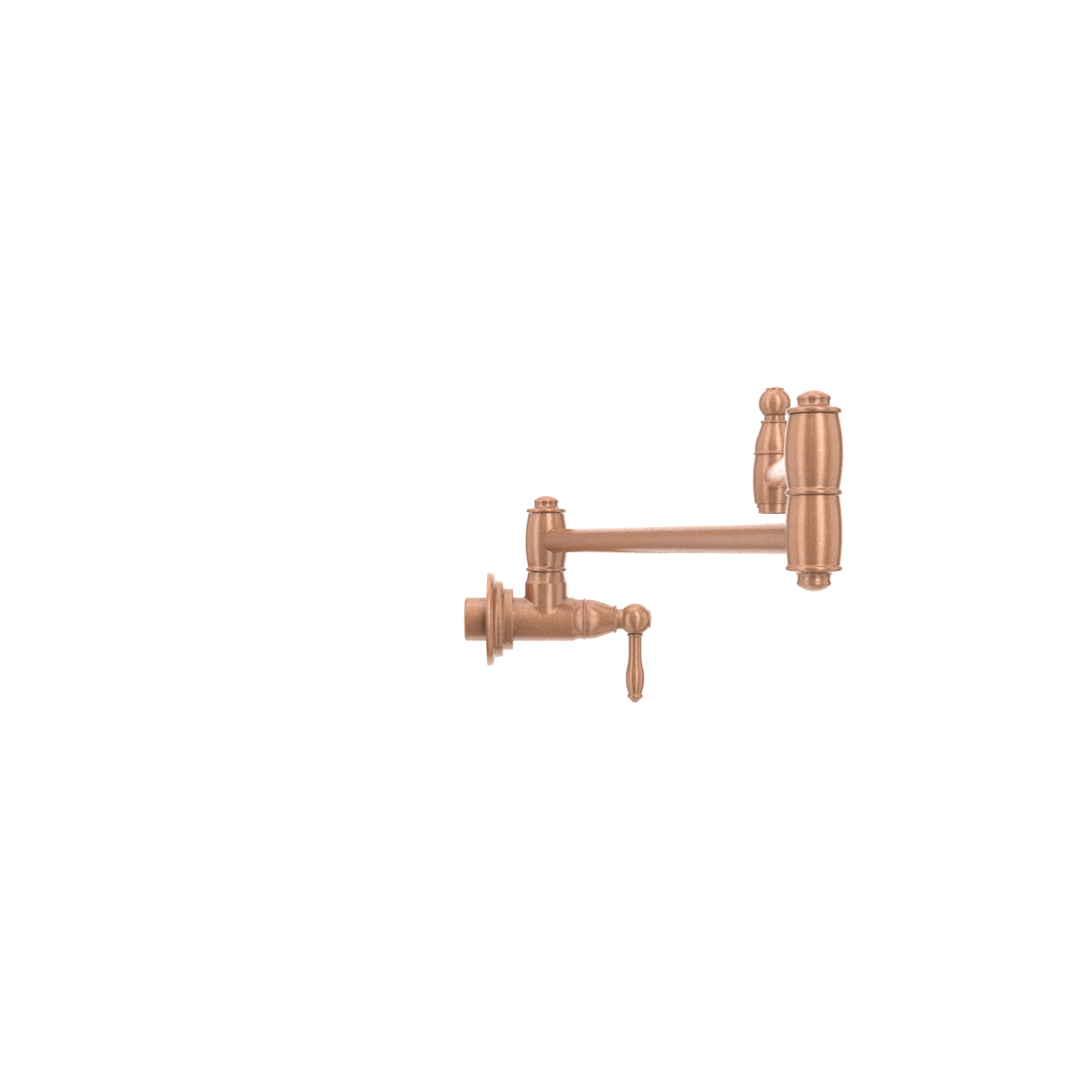 Copper Pot Filler Kitchen Faucet Wall-Mounted - AK98288C