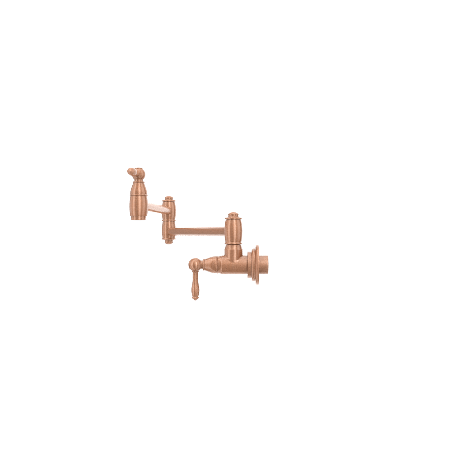 Copper Pot Filler Kitchen Faucet Wall-Mounted - AK98288C