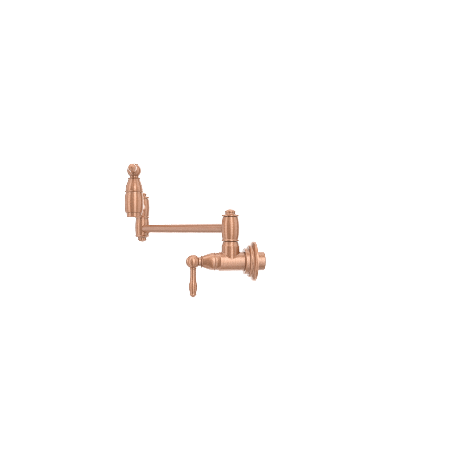 Copper Pot Filler Kitchen Faucet Wall-Mounted - AK98288C