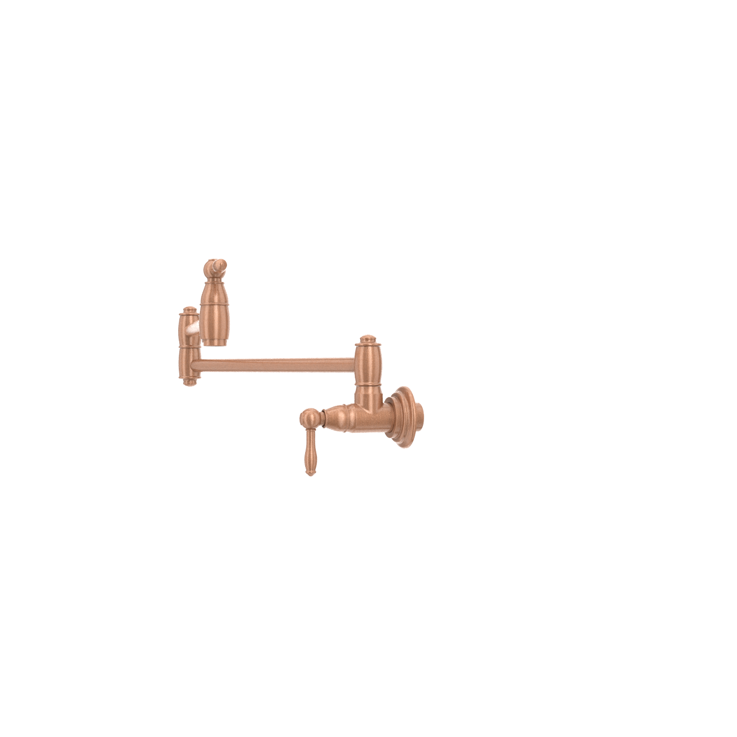 Copper Pot Filler Kitchen Faucet Wall-Mounted - AK98288C