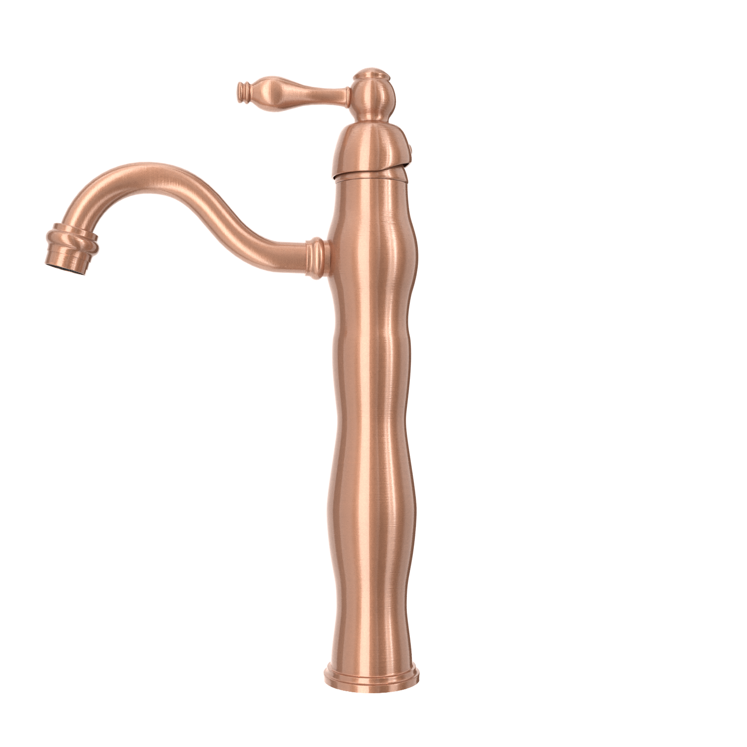 One-Handle Copper Bathroom Vessel Faucet - AK40118A-C