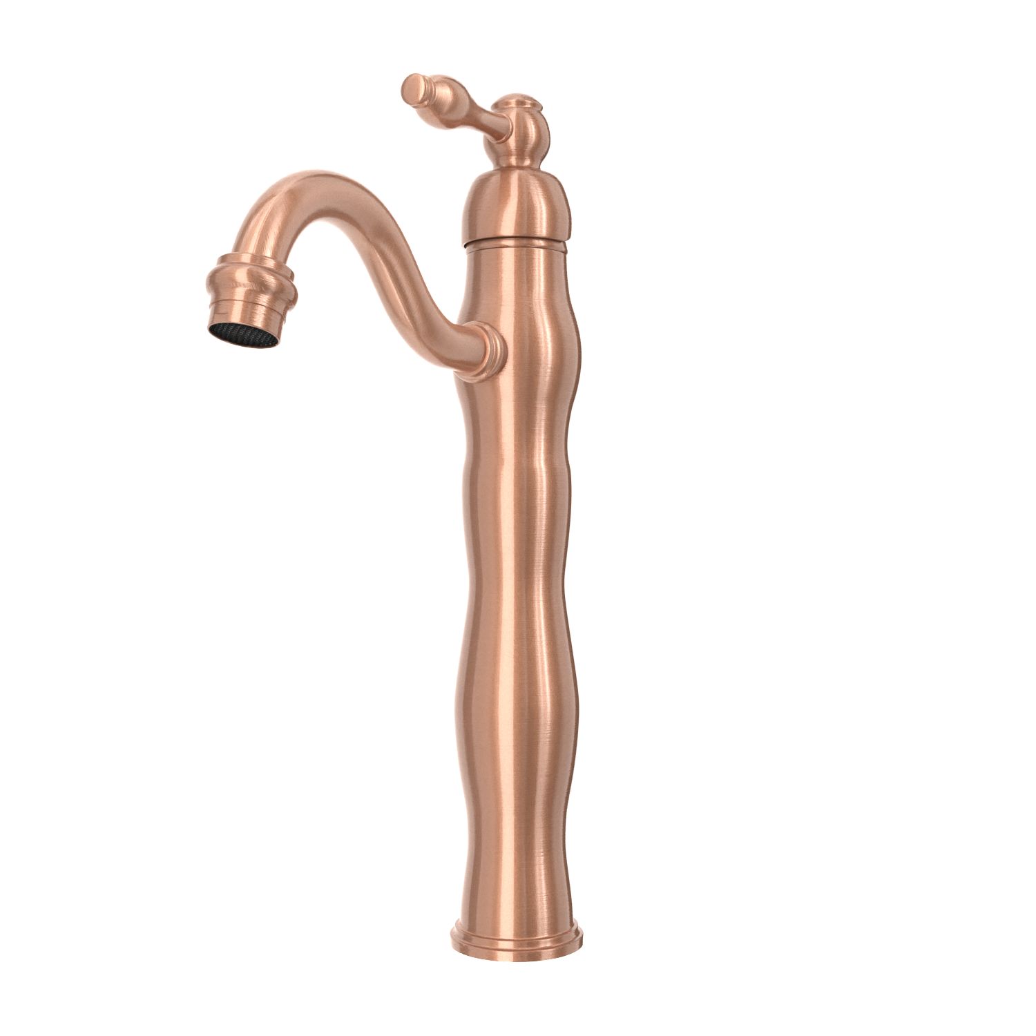 One-Handle Copper Bathroom Vessel Faucet - AK40118A-C