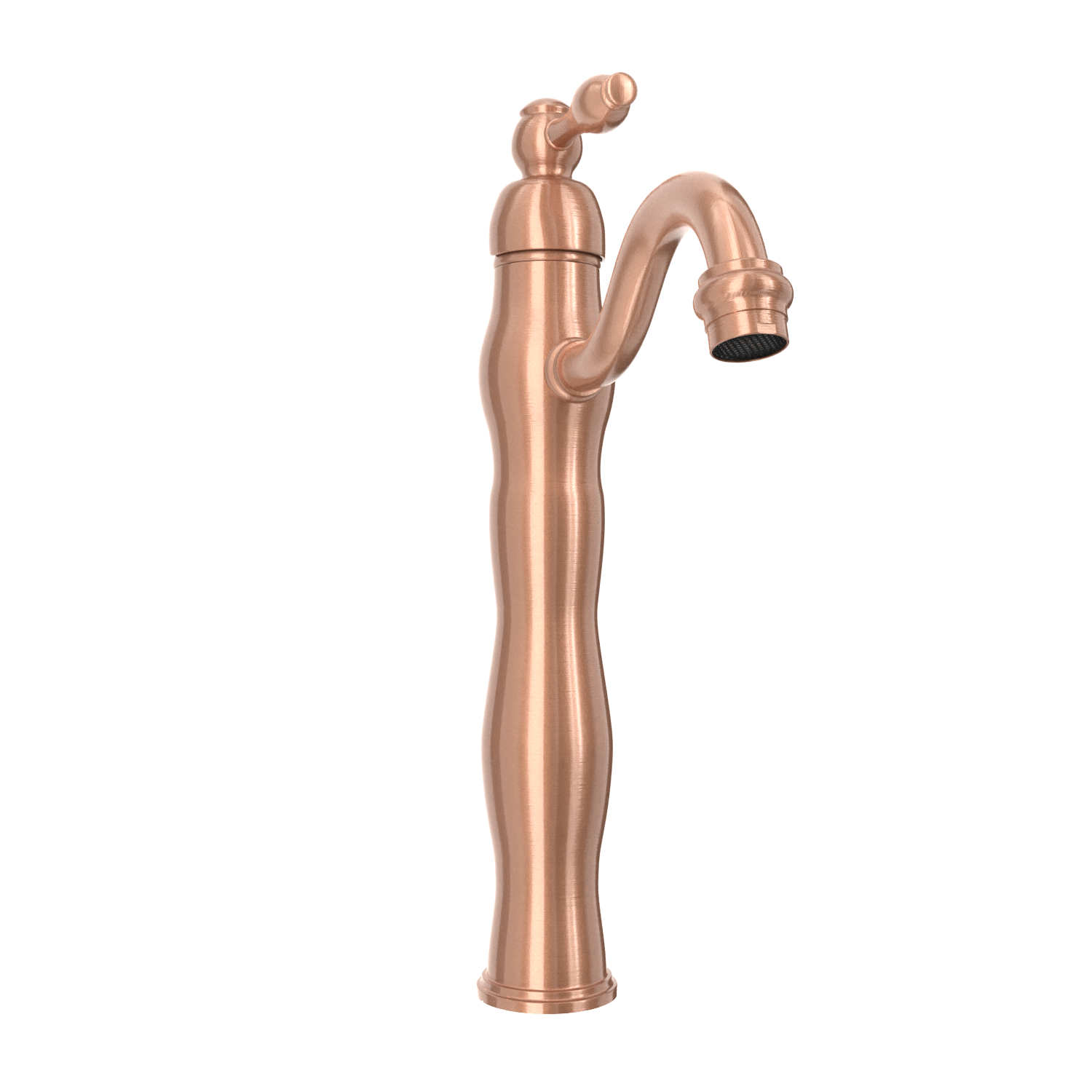 One-Handle Copper Bathroom Vessel Faucet - AK40118A-C