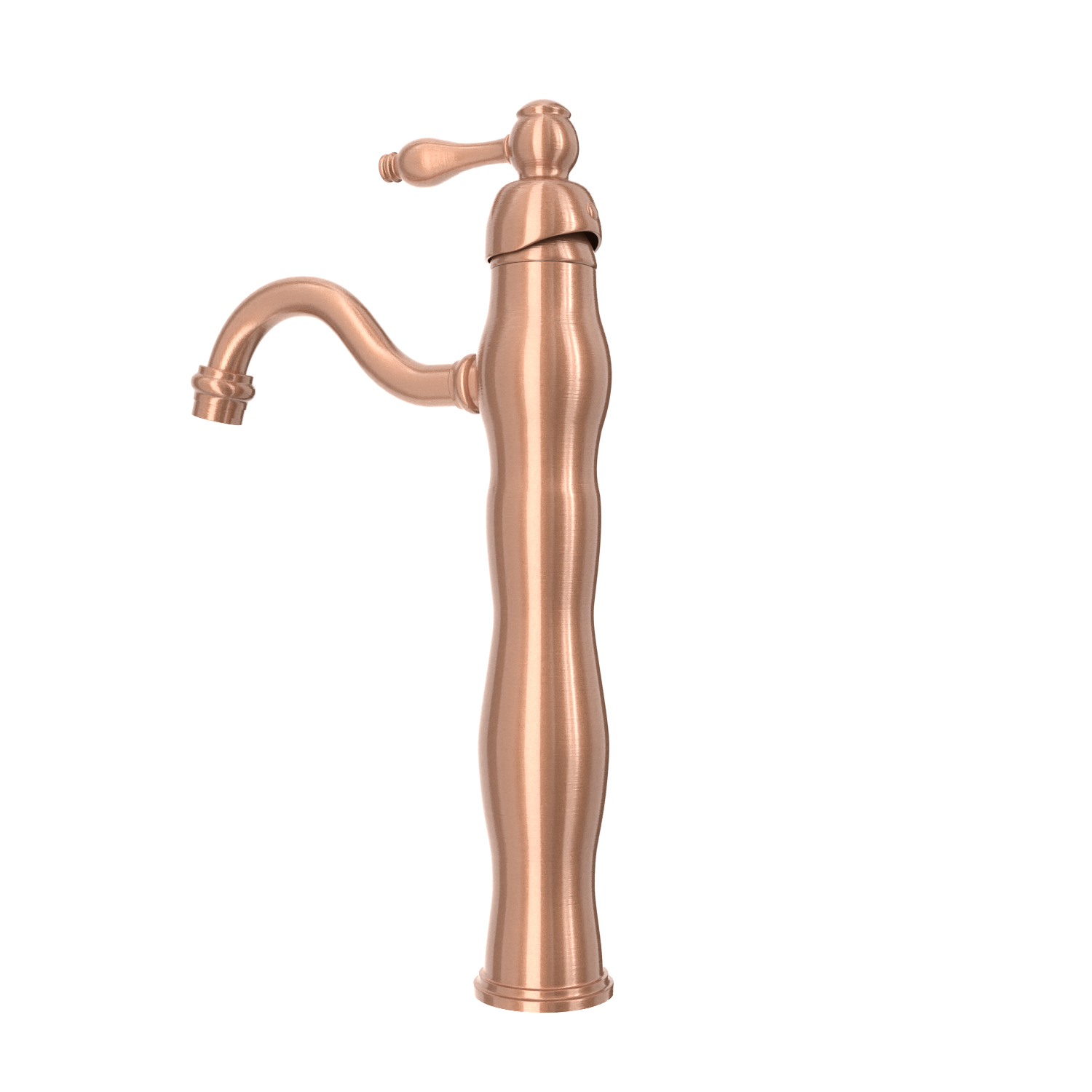 One-Handle Copper Bathroom Vessel Faucet - AK40118A-C