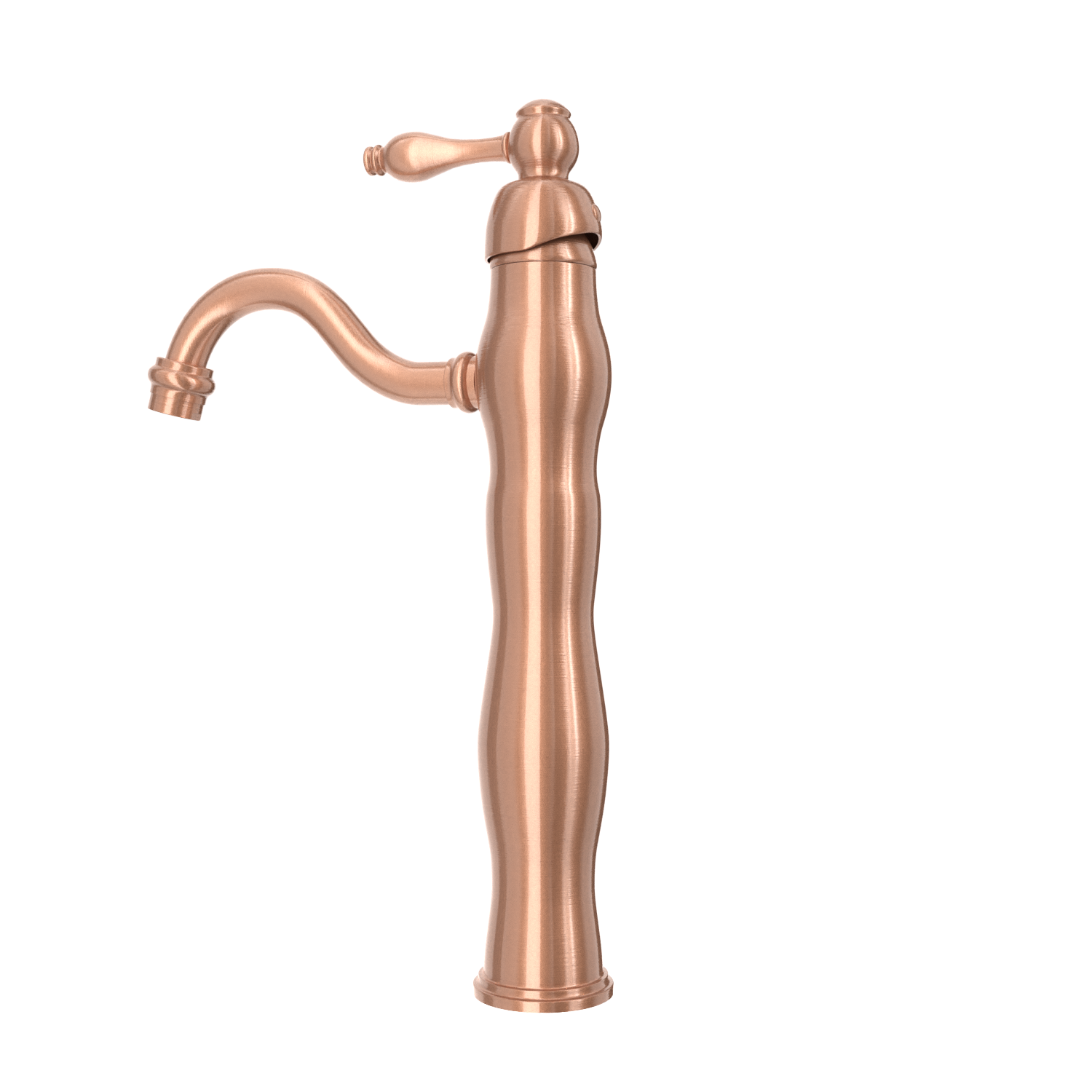 One-Handle Copper Bathroom Vessel Faucet - AK40118A-C