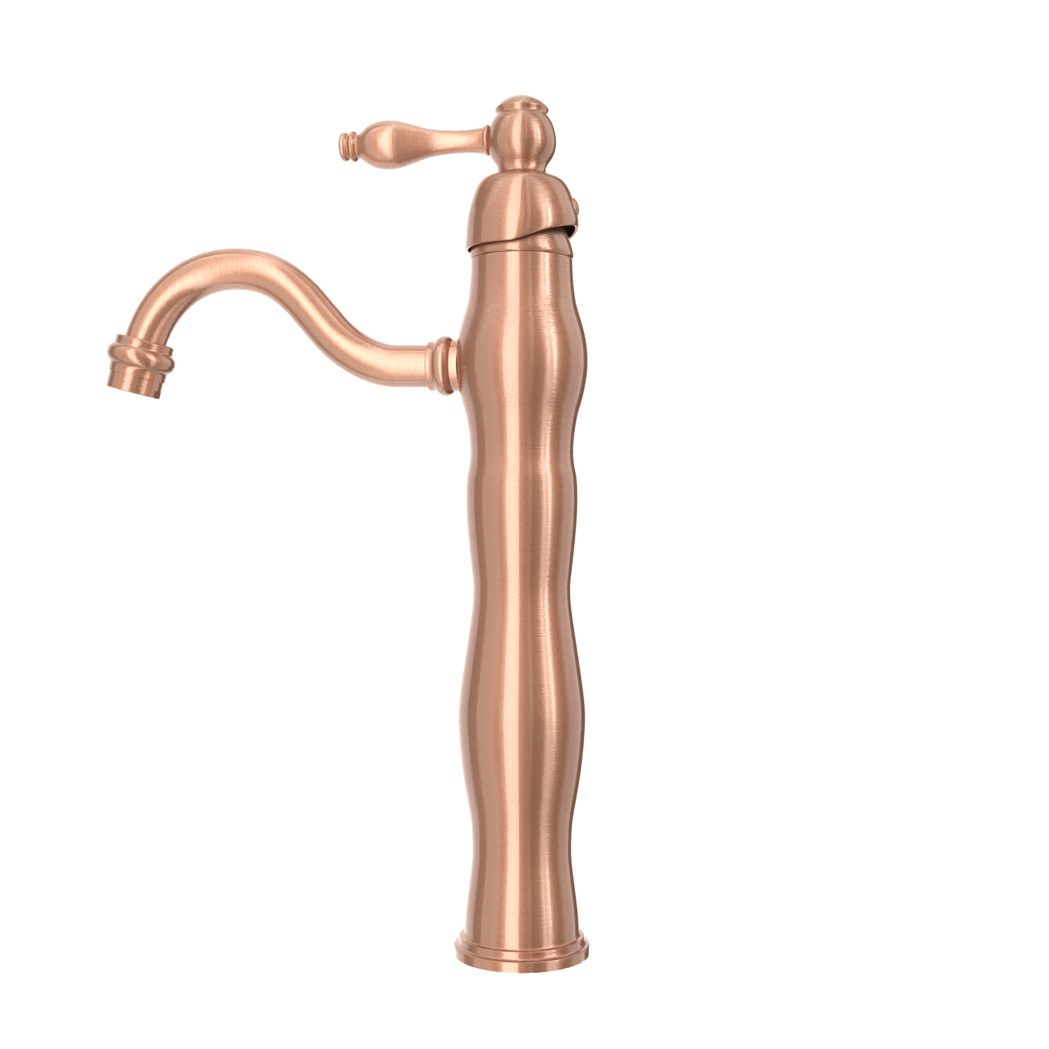 One-Handle Copper Bathroom Vessel Faucet - AK40118A-C