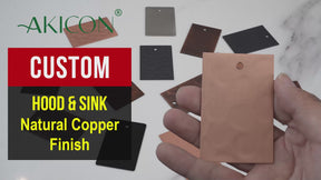 Akicon Natural Copper Smooth Sample