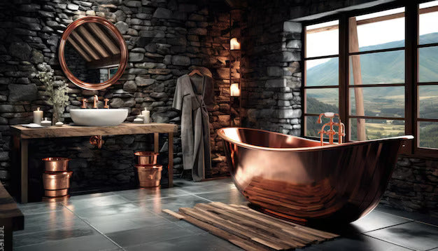 Choosing the Perfect Custom Copper Bathtub for Your Bathroom Oasis