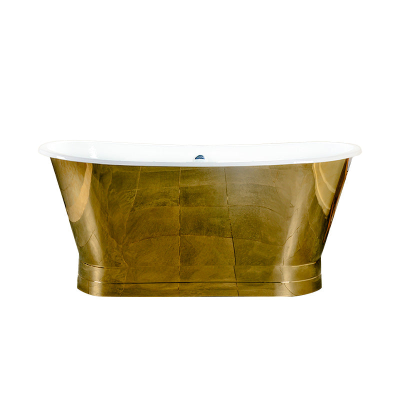 Akicon Custom Double Slipper Cast Iron Skirted Tub - AKBT31008-SS