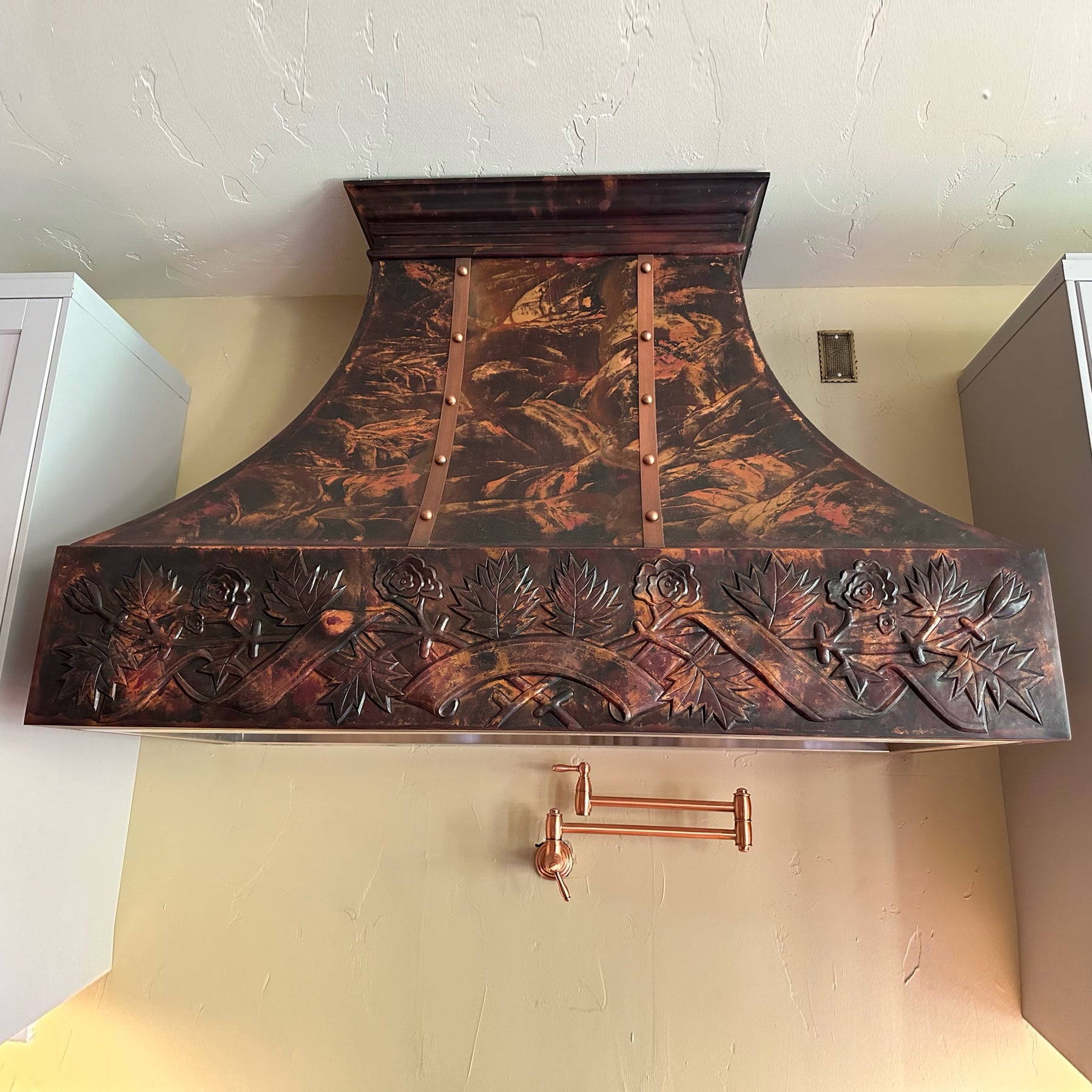 Akicon Custom Handcrafted Copper Range Hood - AKH702T-C