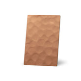 Akicon Natural Copper Beehive Hammered Sample