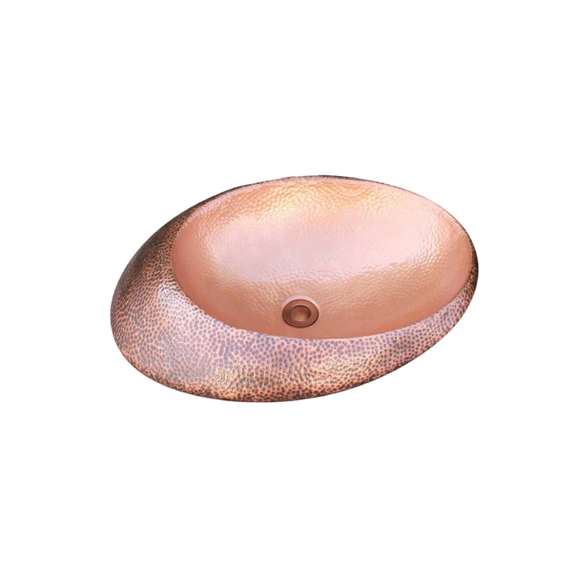 Akicon Custom Copper Oval Bathroom Sink - AKS201-C