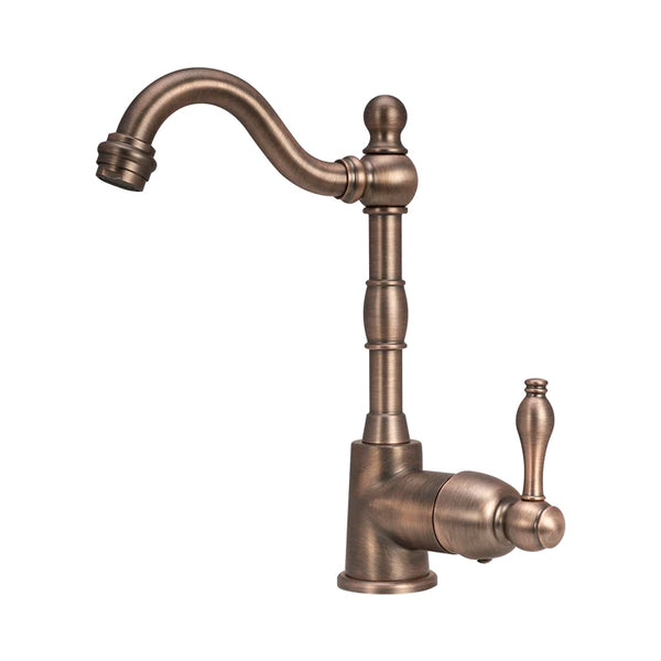 One-Handle Copper Widespread Kitchen Bar Faucet - AK96118P1