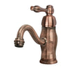 One-Handle Copper Bathroom Sink Faucet - AK40118-C