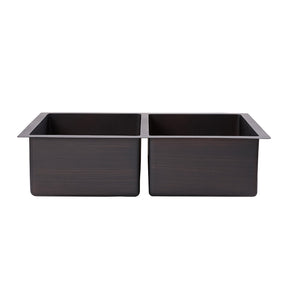 Akicon Equal Bowl Drop-In Copper Kitchen Sink - AKS601-C