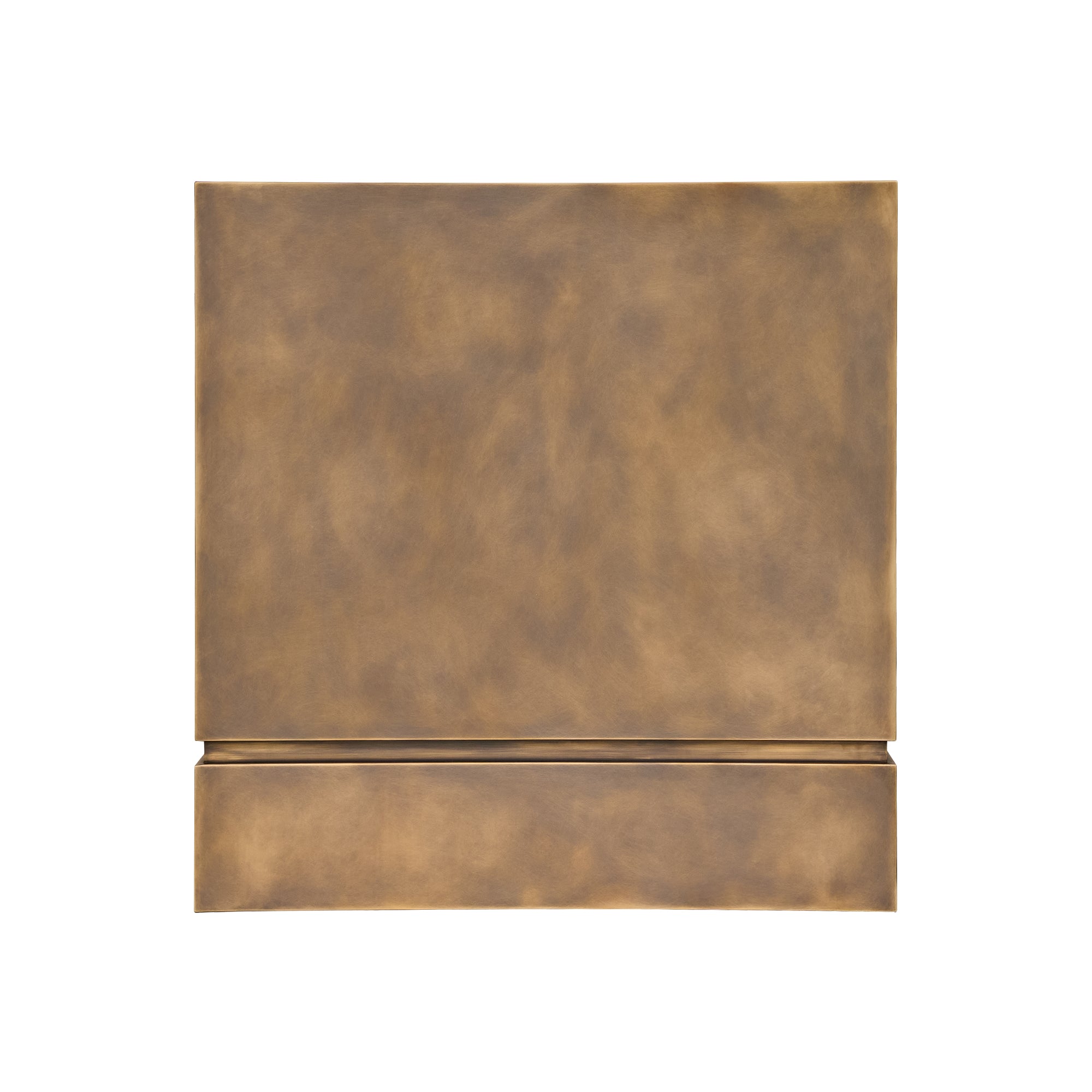 Akicon Custom Handcrafted Modern Box Copper Range Hood