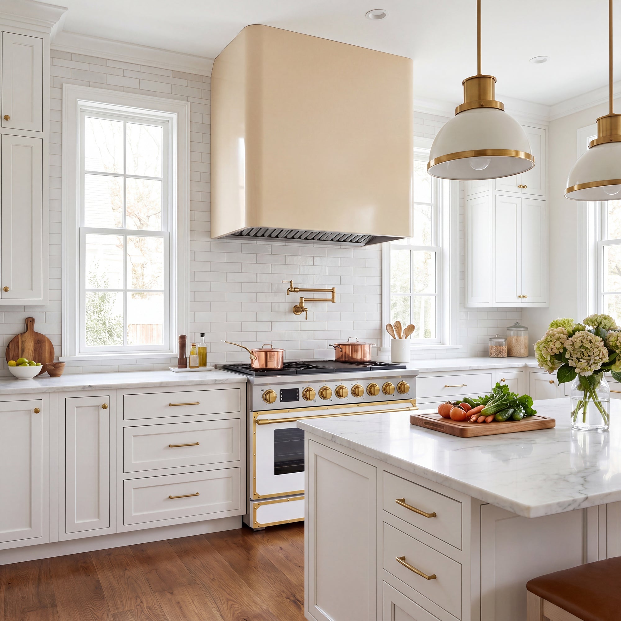 Akicon Custom Stainless Steel Hood with Soft Curved Design