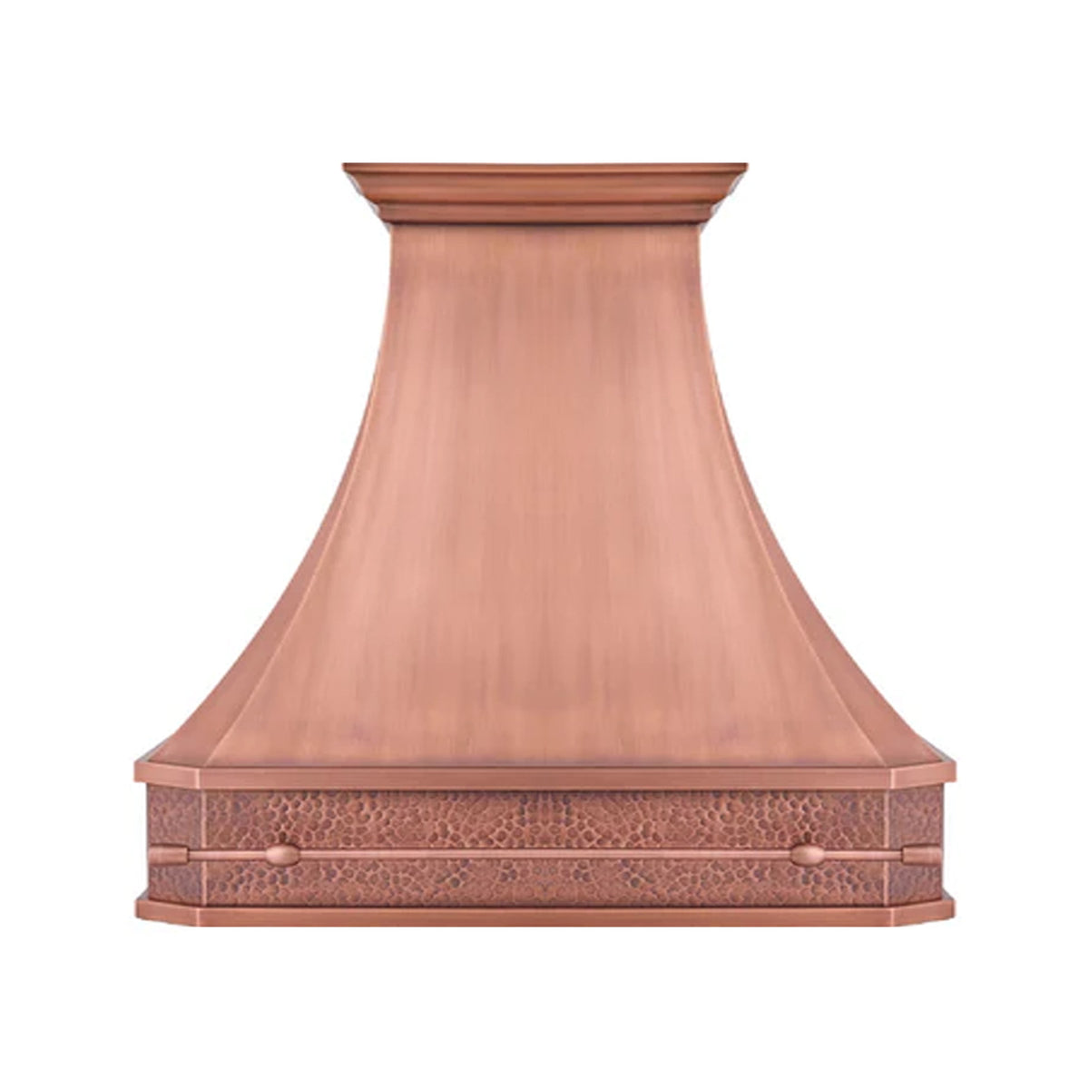 Akicon Custom Handcrafted Classic Copper Range Hood - AKH711C-C