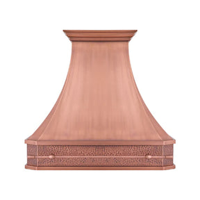 Akicon Custom Handcrafted Classic Copper Range Hood - AKH717C-C