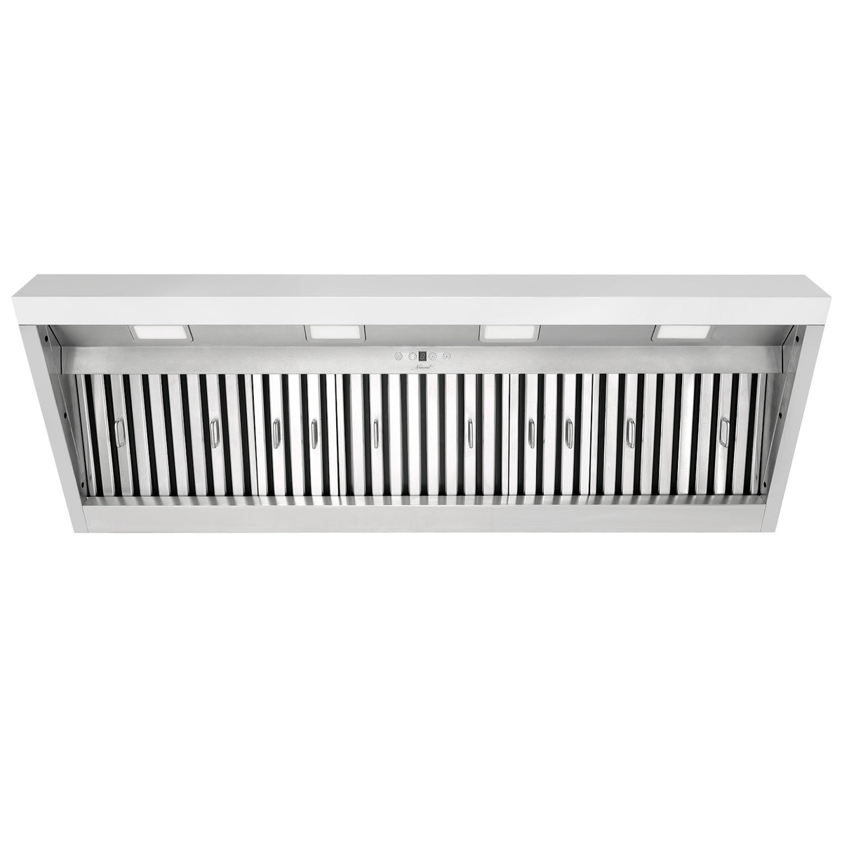 54“ Range Hood Insert, Ultra Quiet Stainless Steel 8" Ducted with 600 CFM Powerful Suction-NX-19IL-54