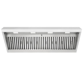 54“ Range Hood Insert, Ultra Quiet Stainless Steel 8" Ducted with 600 CFM Powerful Suction-NX-19IL-54