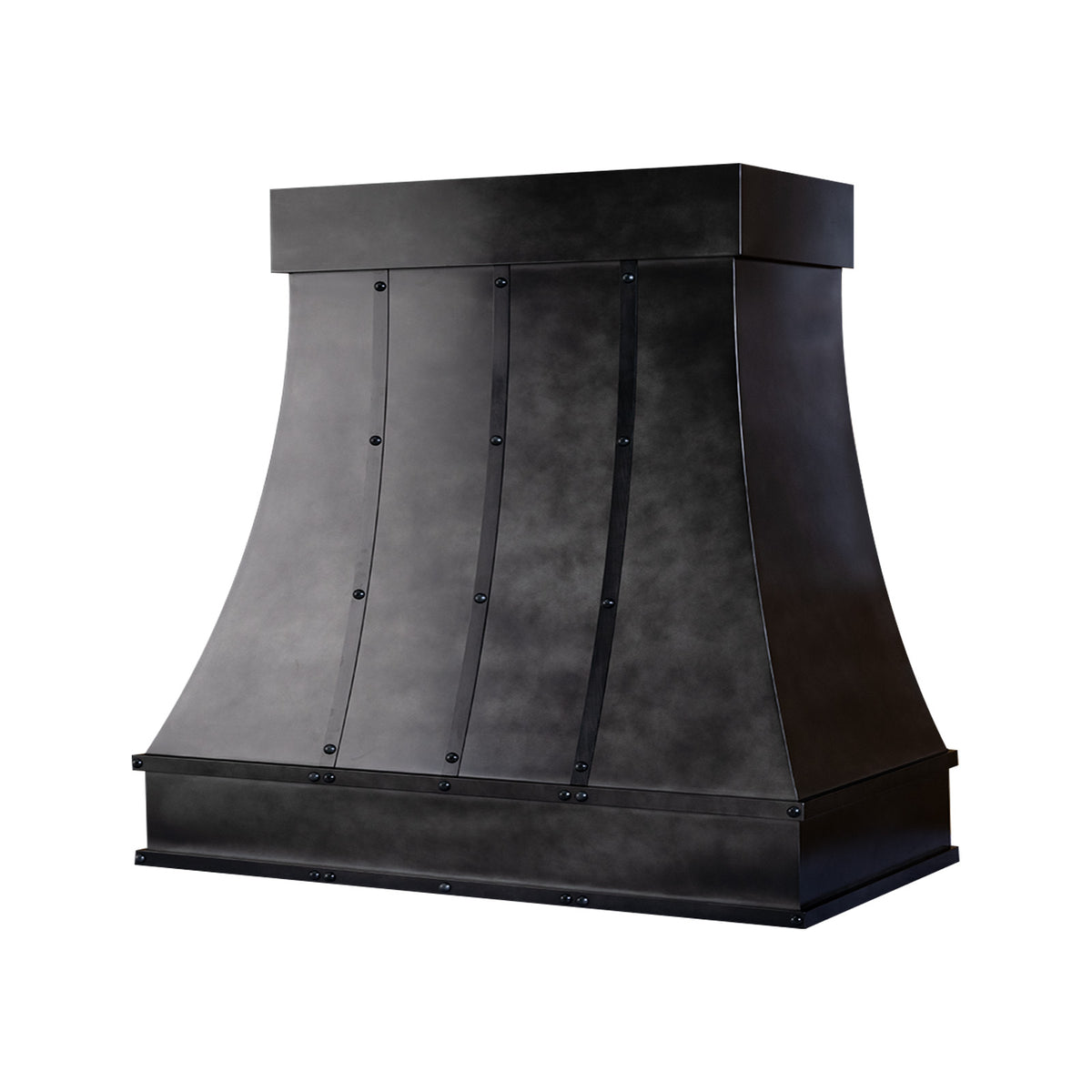 Akicon Custom Zinc Range Hood Handcrafted Kitchen Vent Hood with Insert Fan - AKH804T-Z